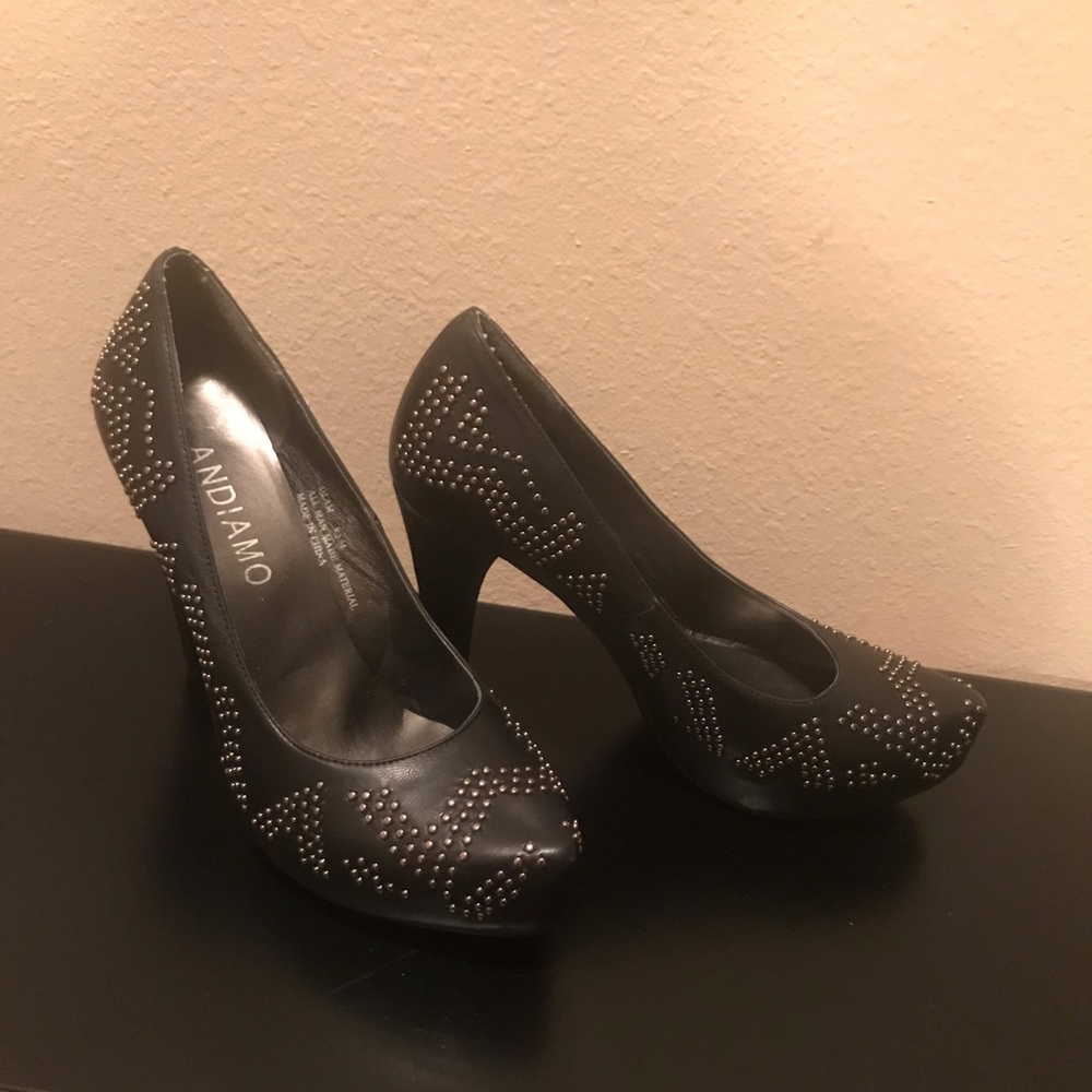 Studded heels